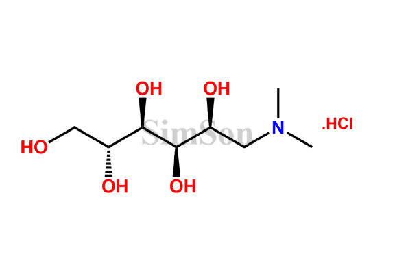 N,N-Dimethyl-D-glucamine Hydrochloride salt