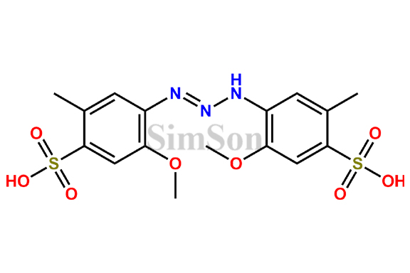 4,4`-(Diazoamino)bis(5-methoxy-2-methylbenzenesulfonic acid)