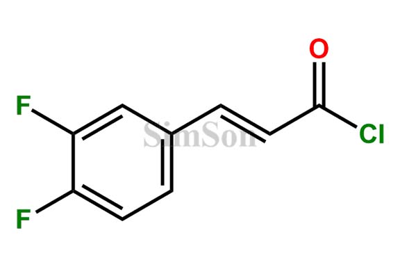 3-(3,4-difluorophenyl)acryloyl chloride