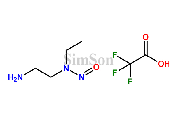 N-(2-aminoethyl)-N-ethylnitrous amide 2,2,2-trifluoroacetate
