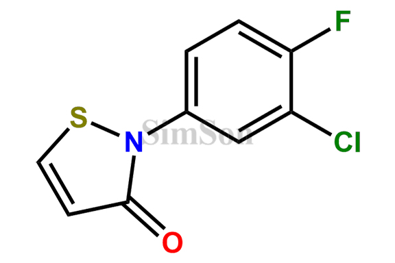 2-(3-Chloro-4-fluorophenyl)-3(2H)-isothiazolone