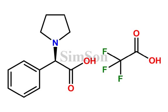 1-Pyrrolidineaceticacid,alpha-phenyl-,(alphaR)-,2,2,2-trifluoroacetate