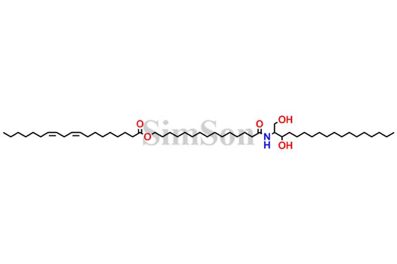 (9Z,12Z)-15-((1,3-dihydroxyoctadecan-2-yl)amino)-15-oxopentadecylnonadeca-9,12-dienoate