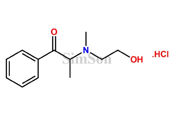 2-[(2-Hydroxyethyl)methylamino]-1-phenyl-1-propanone Hydrochloride