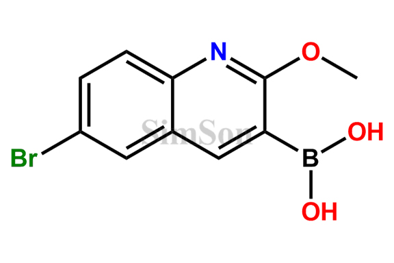 [(6-bromo-2-methoxyquinolin-3-yl)boronic acid]