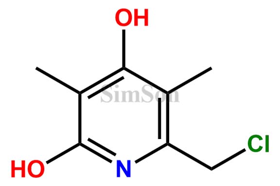6-(chloromethyl)-3,5-dimethylpyridine-2,4-diol