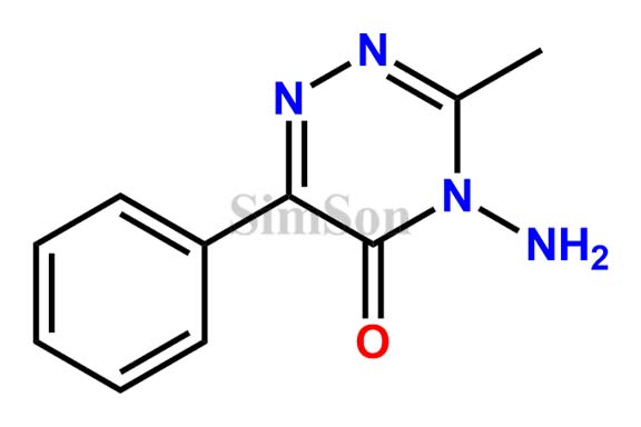 4-amino-3-methyl-6-phenyl-1,2,4-triazin-5(4H)-one