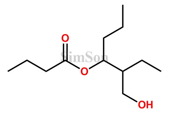 Butanoic acid-2-(hydroxymethyl)-1-propylbutylester