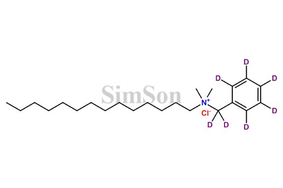 Benzyldimethyltetradecylammonium chloride -D7
