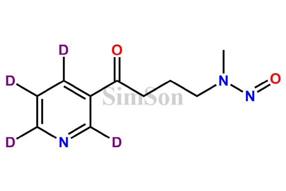 4-(Methylnitrosamino)-1-(3-pyridyl-d4)-1-butanone