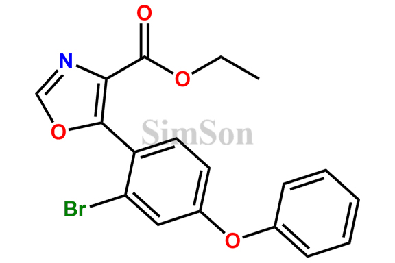 Ethyl 5-(2-Bromo-4-phenoxyphenyl)oxazole-4-carboxylate