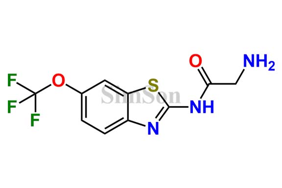 2-Amino-N-(6-trifluoromethoxy-benzothiazol-2-yl)-acetamide