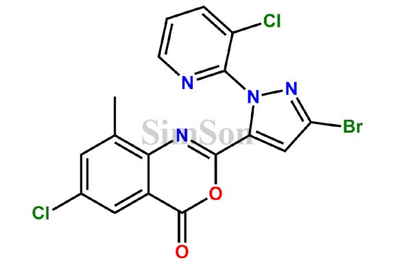 2-(3-Bromo-1-(3-chloropyridin-2-yl)-1H-pyrazol-5-yl)-6-chloro-8-methyl-4H-benzo[d][1,3]oxazin-4-one