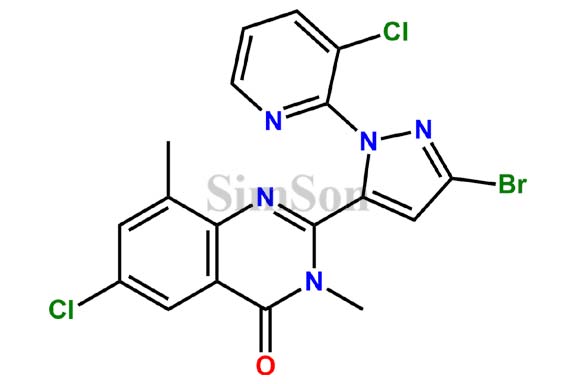 2-(3-Bromo-1-(3-chloropyridin-2-yl)-1H-pyrazol-5-yl)-6-chloro-3,8-dimethylquinazolin-4(3H)-one