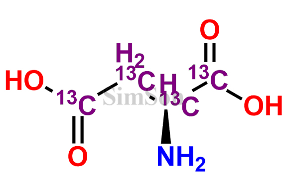 L-Aspartic acid-13C4