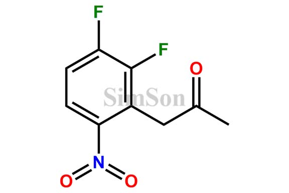 3-Acetylmethyl-1,2-difluoro-4-nitrobenzene
