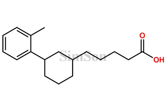 5-(3-(o-tolyl)cyclohexyl)pentanoic acid