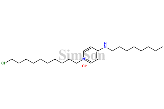 1-(10-chlordecyl)-4-octylamino-pyridiniumchloride