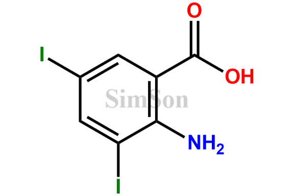 3,5-Diiodoanthranilic Acid