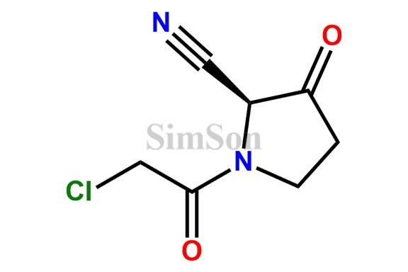 (S)-1-(2-Chloroacetyl)-3-Oxopyrrolidine-2-Carbonitrile