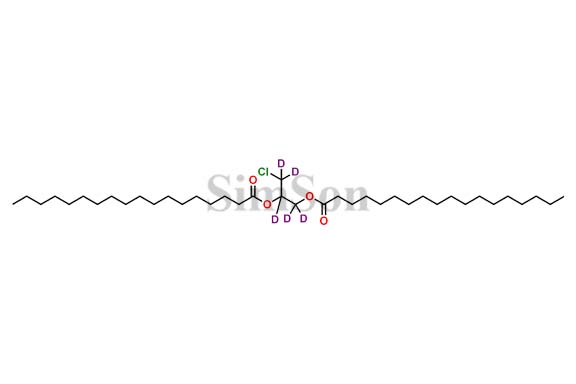 rac-1,2-Distearoyl-3-chloropropanediol-D5