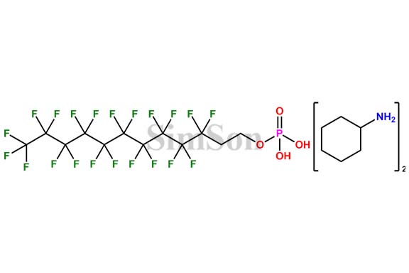 Mono[2-(perfluorodecyl)ethyl] Phosphate Cyclohexylamine Salt