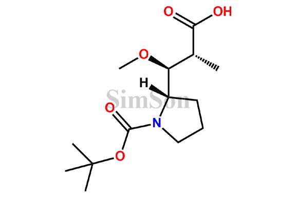 (AlphaR,BetaS,2S)-1-[(1,1-Dimethylethoxy)carbonyl]-Beta-Methoxy-Alpha-Methyl-2-Pyrrolidinepropanoic Acid