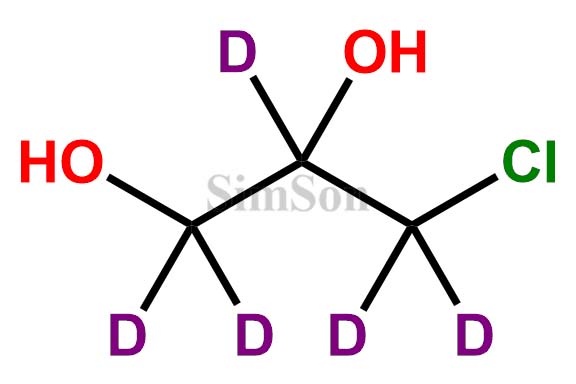 3-Chloro-1,2-Propanediol D5