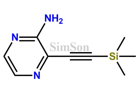 3-((Trimethylsilyl)Ethynyl)Pyrazin-2-Amine