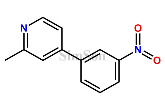 2-Methyl-4-(3-nitrophenyl)pyridine