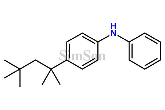 N-Phenyl-4-(2,4,4-trimethylpentan-2-yl)aniline