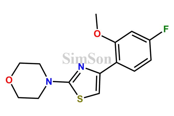 4-(4-(4-Fluoro-2-methoxyphenyl)thiazol-2-yl)morpholine