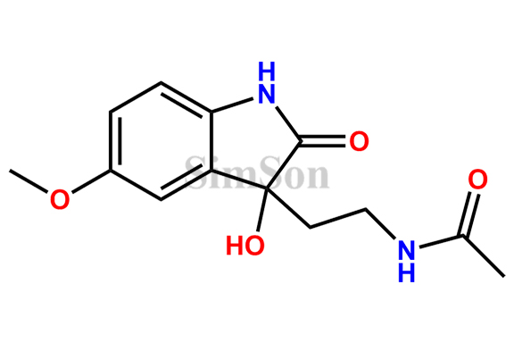 N-(2-(3-Hydroxy-5-methoxy-2-oxoindolin-3-yl)ethyl)acetamide