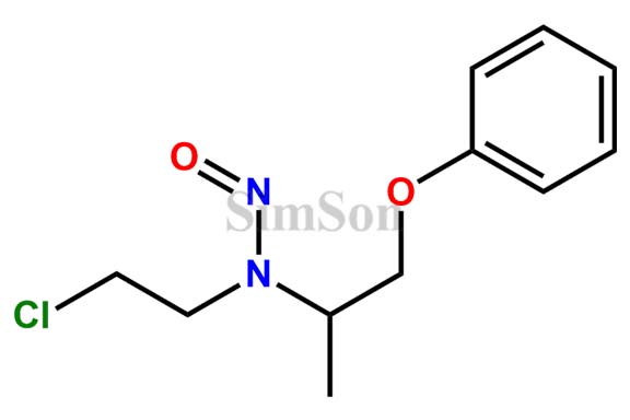 N-(2-chloroethyl)-N-(1-phenoxypropan-2-yl)nitrous amide