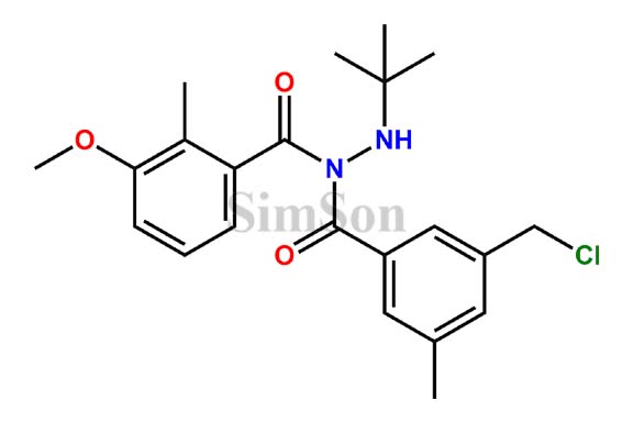 N-Tert-butyl-N-(3-(chloromethyl)-5-methylbenzoyl)-3-methoxy-2-methylbenzohydrazide
