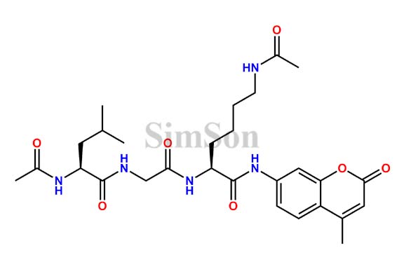(S)-6-Acetamido-2-(2-((S)-2-acetamido-4-methylpentanamido)acetamido)-N-(4-methyl-2-oxo-2H-chromen-7-yl)hexanamide