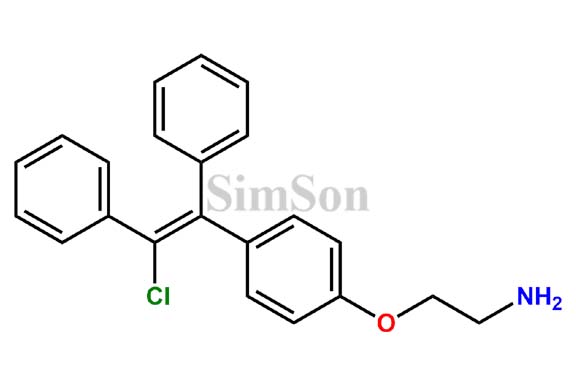 2-(4-(2-Chloro-1,2-diphenylvinyl)phenoxy)ethanamine