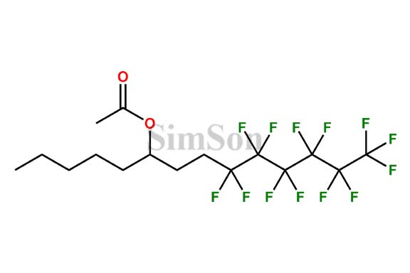 9,9,10,10,11,11,12,12,13,13,14,14,14-Tridecafluorotetradecane-6-yl acetate