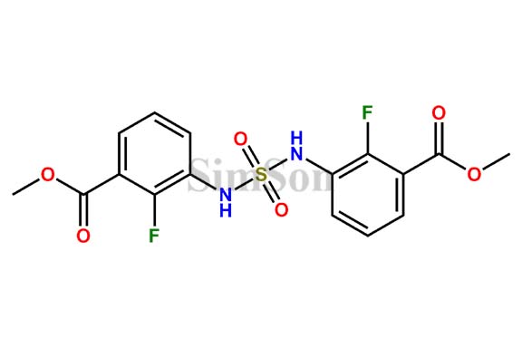 dimethyl 3,3`-(sulfonylbis(azanediyl))bis(2-fluorobenzoate)