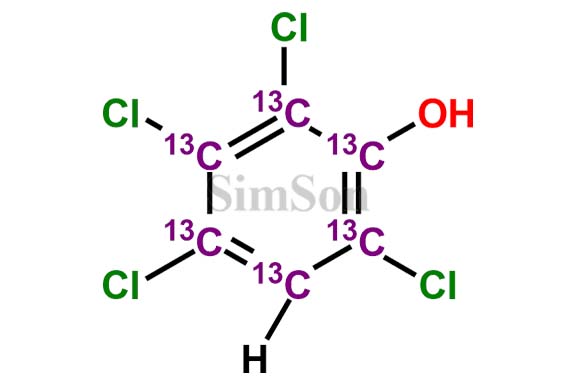 2,4,5,6-Tetrachlorophenol-13C6
