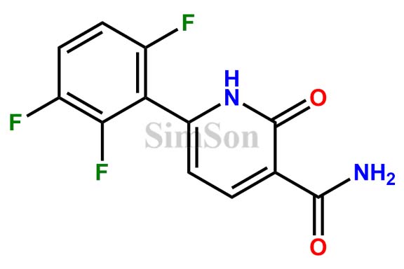 2-oxo-6-(2,3,6-trifluorophenyl)-1,2-dihydropyridine-3-carboxamide