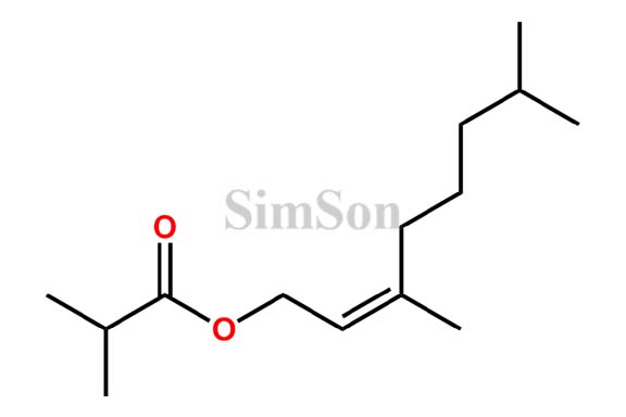 2-Octen-1-ol, 3,7-dimethyl-, isobutyrate