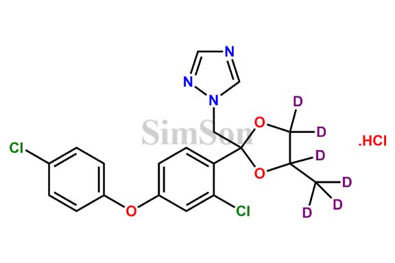 Difenoconazole D6 Hydrochloride