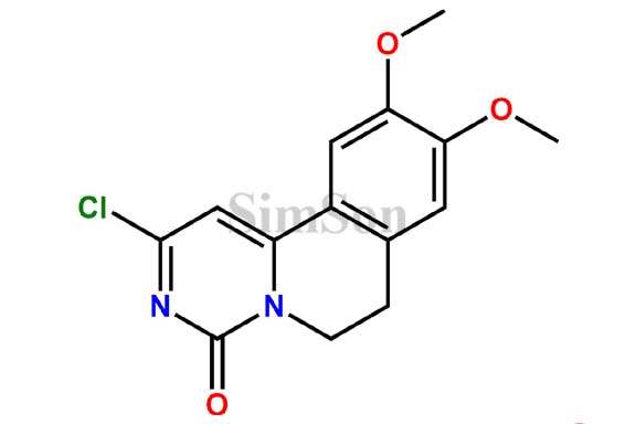 2-Chloro-9,10-dimethoxy-6,7-dihydropyrimido(6,1-a)isoquinolin-4-one