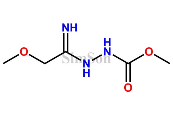 methyl 2-(1-imino-2-methoxyethyl)hydrazinecarboxylate