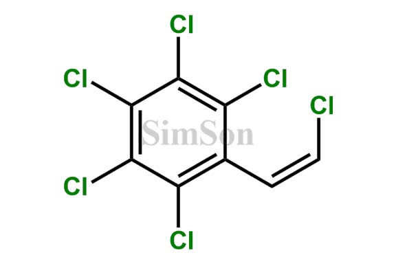 (Z)-1,2,3,4,5-pentachloro-6-(2-chlorovinyl)benzene