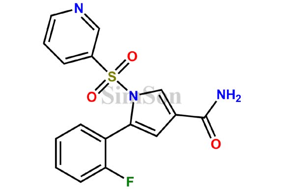 5-(2-Fluorophenyl)-1-(3-pyridinylsulfonyl)-1H-pyrrole-3-carboxamide