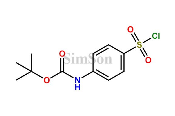 tert-Butyl(4-(chlorosulfonyl)phenyl)carbamate