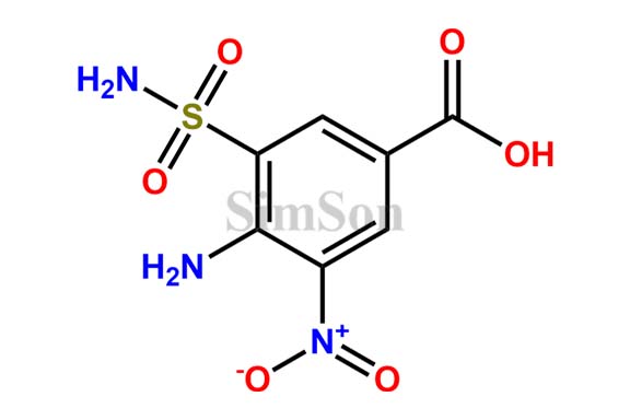 4-amino-3-nitro-5-sulfamoylbenzoic acid