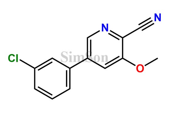 5-(3-Chlorophenyl)-3-methoxypicolinonitrile